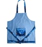 Handmade Children's Apron, Small Apron, Coloured Dolphin Design 3-5 yrs-CAPR15 - Image 3