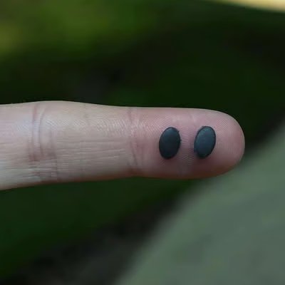 Handmade Polymer Clay Micro Studs (Oval)
