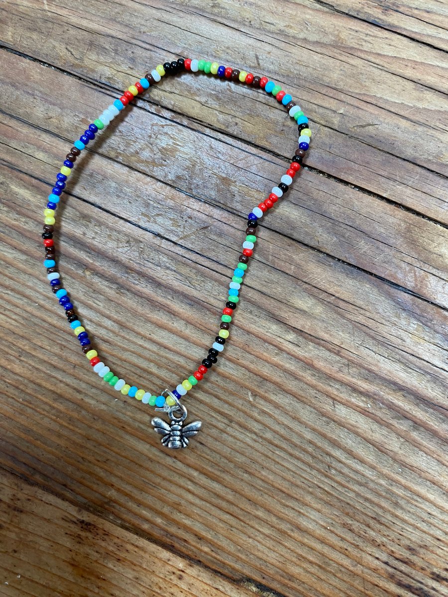 Rainbow Bee Bracelet (665)