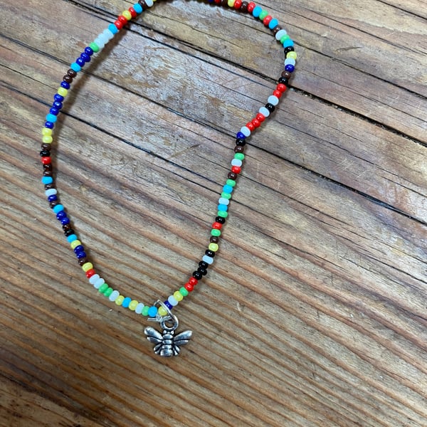 Rainbow Bee Bracelet (665)