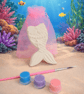 Paint Your Own Mermaid tail, Mermaid Themed Party Bag Filler,Kids Party Favour - Image 3