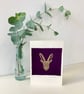 Zodiac Capricorn greeting card  - Image 1