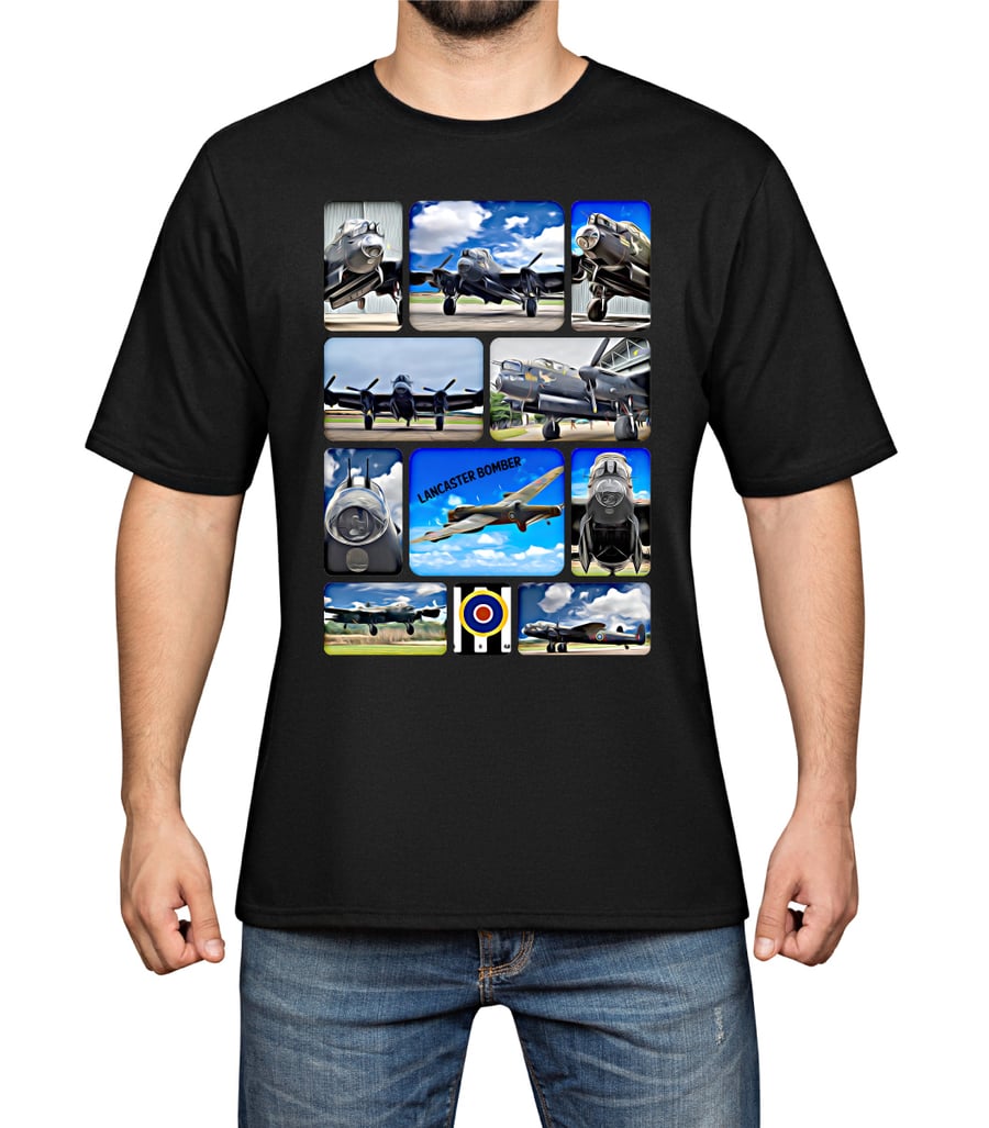 Avro Lancaster Bomber T Shirt Avro Lancaster Bomber T Shirt