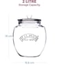 Set of Handpainted Poppy Theme Tea, Coffee and Sugar Storage Jars - Image 2
