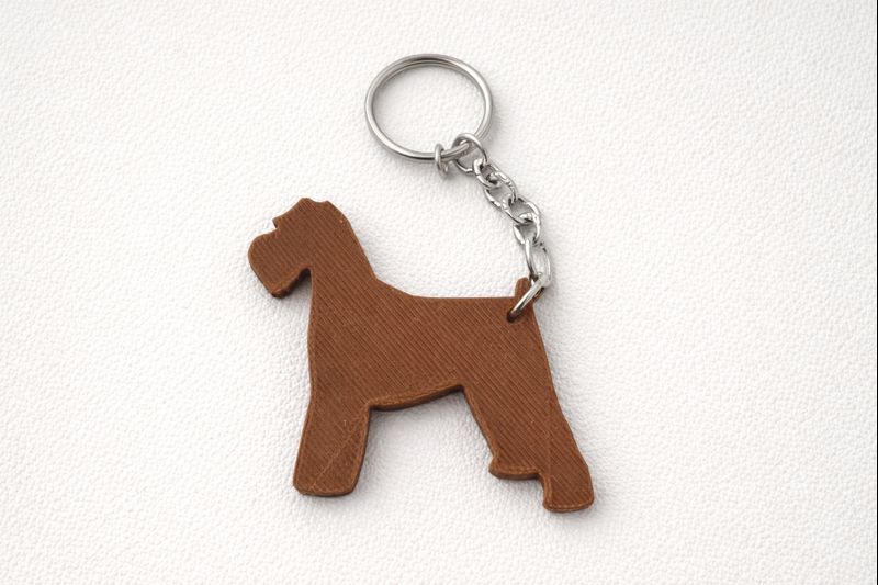 Schnauzer Keychain - Any 3 keychains for 5 - See our bundle listing