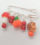 Halloween Themed Kilt Pin Brooches, Gift for Her, Choose from 5 Brooches - Image 4