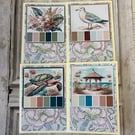 Greeting Card Set - Blank -Coastal Escape - C 236