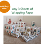 Mixed Pack of Wrapping Paper - Image 1