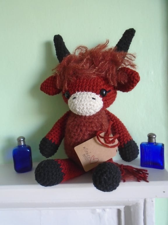 Cute Crochet Highland Cow  