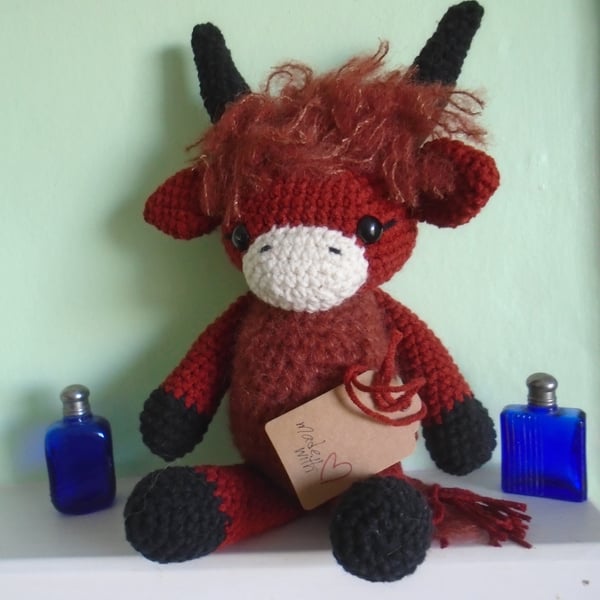 Cute Crochet Highland Cow  