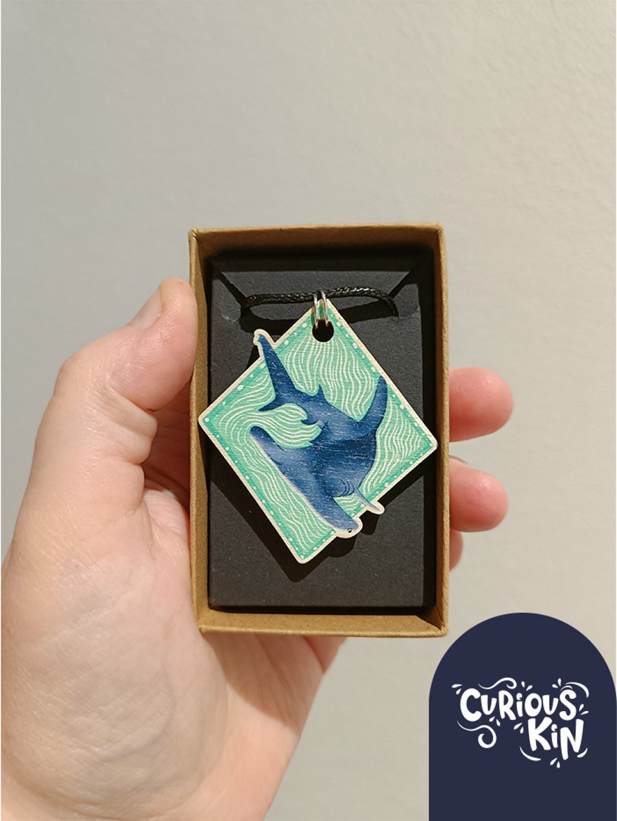 Great Hammerhead Shark Necklace