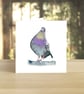 Fat Pigeon greeting card (blank)