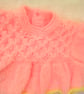 Baby Girl's 4 Piece Knitted Dress Set, Prem Sizes Available, Custom Make - Image 4