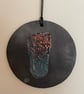 Raku footprint wall-art - Image 2