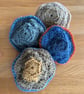 Lot of 3 Handmade crochet or knitted lavender sachets randomly selected - Image 2