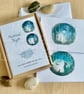 Mythical Night Set of 8 A6 Folded cards with envelopes in Gift box