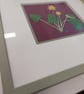 Lesser Celandine floral embroidery art - Image 2