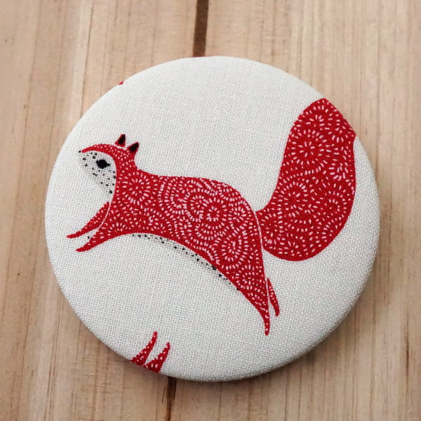 Squirrel Pocket Mirror