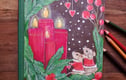 Christmas art, cards and decorations