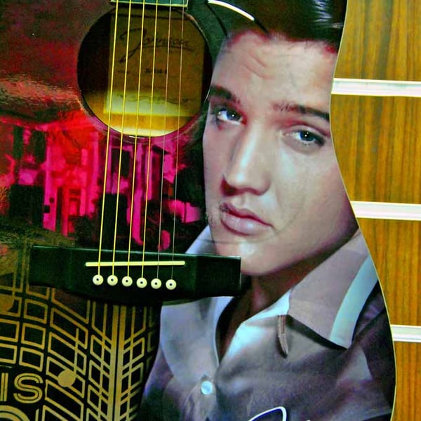 Elvis Presley At The O2 Arena London Photograph Print