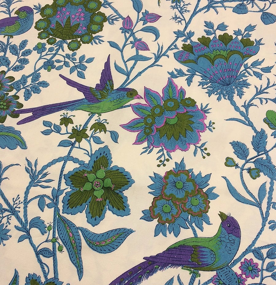 Vintage Fabric lampshade custom order for Sarah