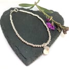 Sterling Silver Heart Bracelet