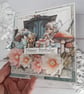 Handmade Fairy Birthday Card with Pop Up Inside (129) 3D Floral Card - 14x14cm. - Image 5