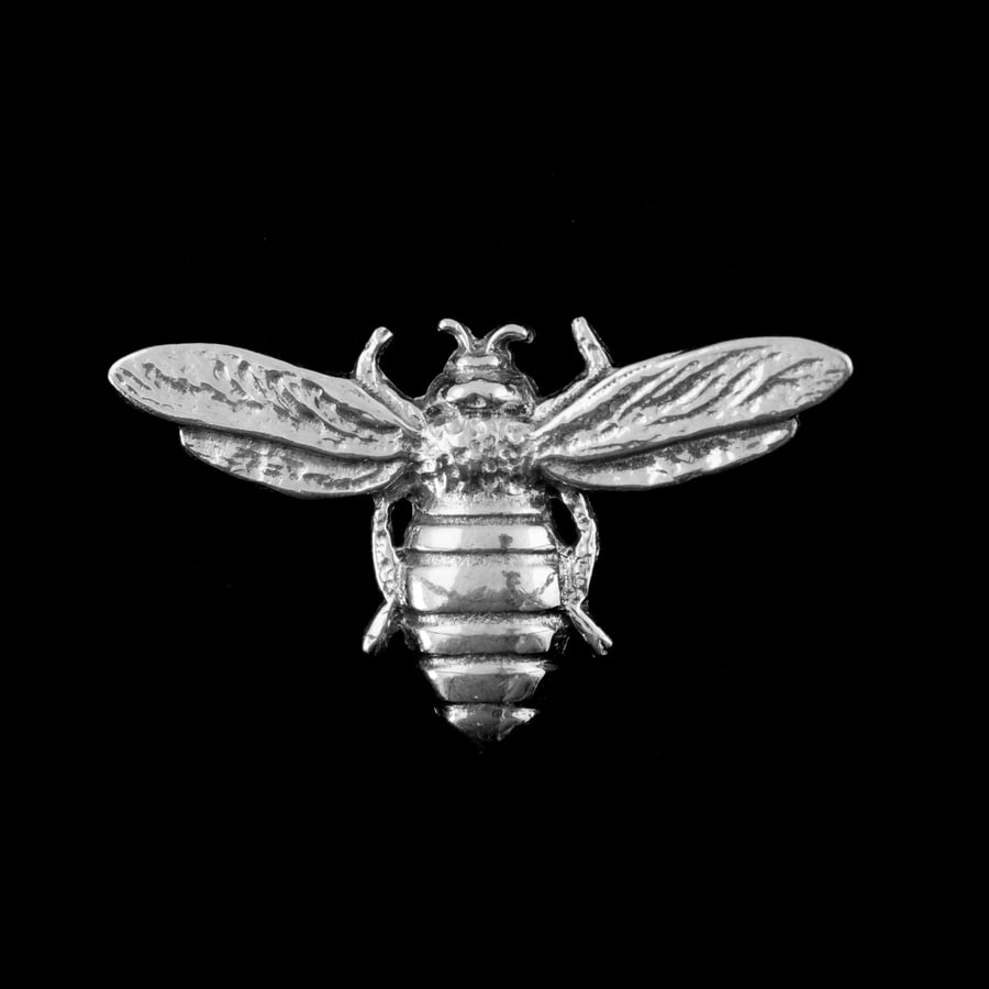 Bee Pewter Brooch
