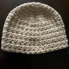 Chunky Crocheted Beanie Hat for Adults