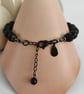 Black agate & stone beaded star bracelet  - Image 8