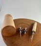 Seam Ripper with hardwood handle and beech hardwood container . - Image 3