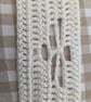 White Crochet Headband - Image 2