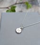 Sterling Silver Butterfly Pebble Necklace - JBJ2076