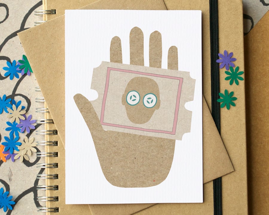 Card for Facial Voucher - Cards for Unwrappable Gifts