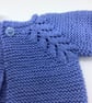 Blue Baby Cardigan 0-3 months  - Image 3
