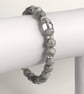 Men's Silver Picture Jasper bracelet  - Image 1