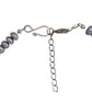 Lilac Genuine Freshwater Pearl Necklace & Earrings Set Silver Plated Jewellery  - Image 7