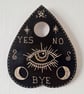 Ceramic Ouija Board Planchette - hanging ceramic decoration - Image 1