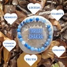Throat Chakra Gemstone Bracelet 