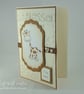 Handmade giraffe new baby card - Image 6