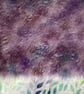 Hand dyed Helmbold 12mm mohair fur fabric "Lilac Ripple" - Image 2