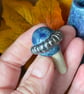 Ceramic potion bottle blue  - Image 3