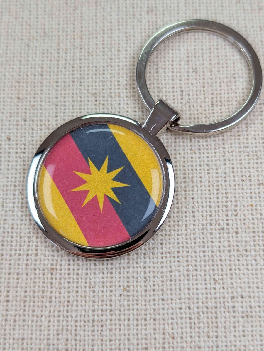Sarawak Flag Keyring