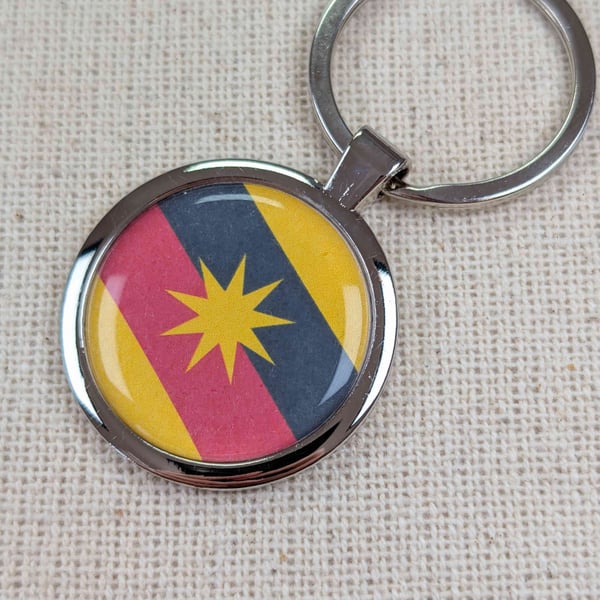 Sarawak Flag Keyring