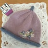 Hand Knitted Baby Beanie 