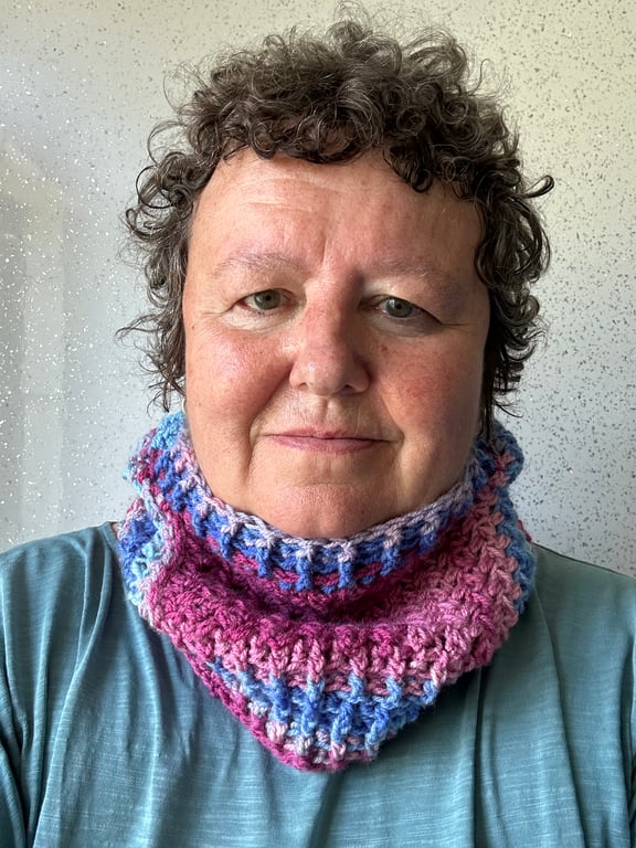 Balaclava cowl handmade