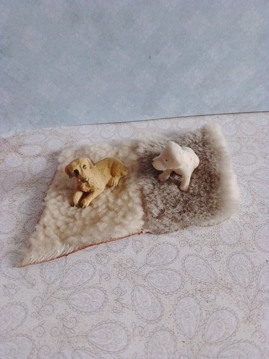 Handmade dolls house rug miniature 1:12 scale f... - Folksy