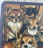 Sending you cuddles Chihauhau puppies greetings card - Image 3