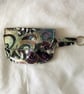 Mini Wallet, Butterfly Keyring, Cotton Fabric, Summer Seconds - Image 1