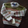 Boys Stripey Jumper 12-18 months size